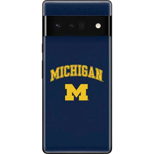 University of Michigan M Logo Google Pixel 6 Pro Skin